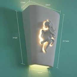 Creative Rural Creative Mediterranean Vägglampa Europeisk Stil Cupid Vägglampa Light