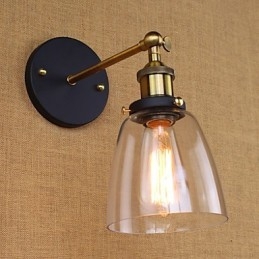 Nostalgisk Amerikansk Exporthandel Av Originalmodellerna Lantlig Industriell Och Dekorativ Vägglampa