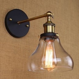 Industriell Nostalgisk Amerikansk Country Dekorativ Vägglampa