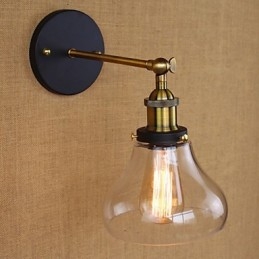 Industriell Nostalgisk Amerikansk Country Dekorativ Vägglampa