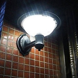 Plast Super Ljus Vit Vägglampa
