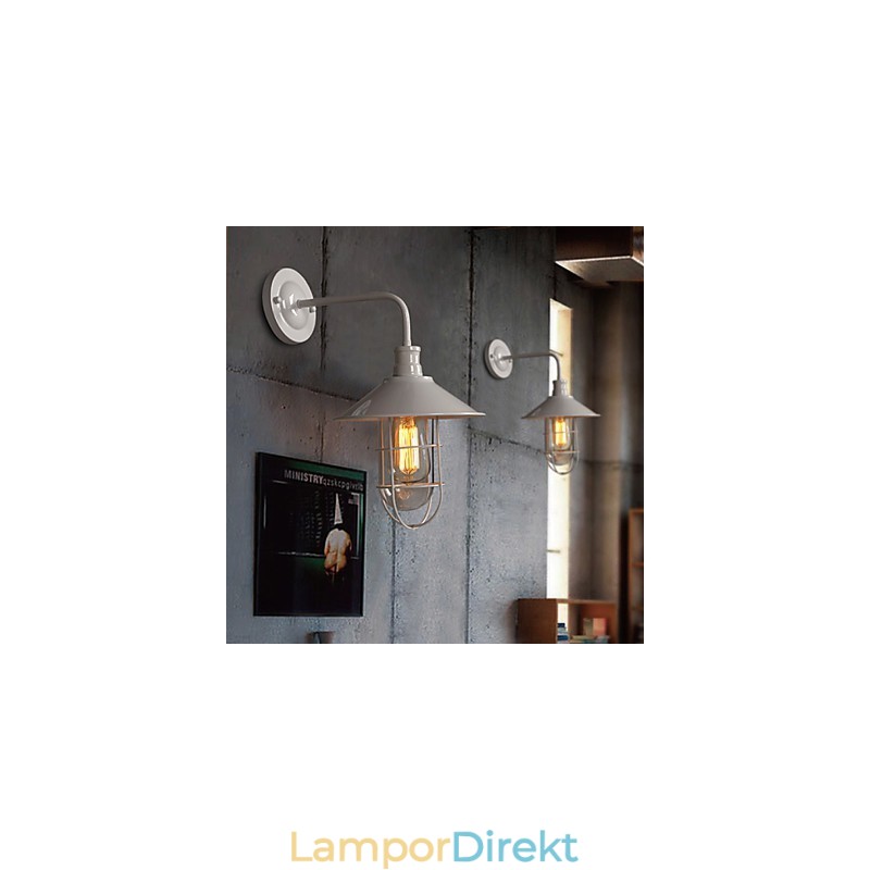 Creative Retro Loft Personality Corridor Vägglampa Light