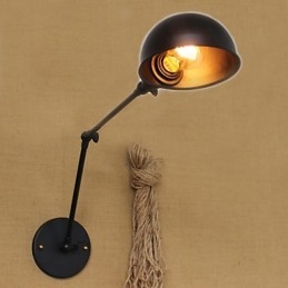Industriell Stil Minimalistisk Lång Arm Dubbel Personlighet Ills Bedside Dining Dekorativ Vägglampa