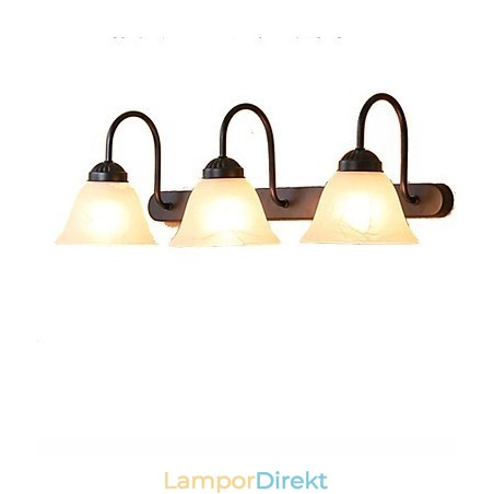 Badrumsbelysning Mini Style Rustik Lodge Metal Badrumsbelysning Mini Style Rustik Lodge Metal