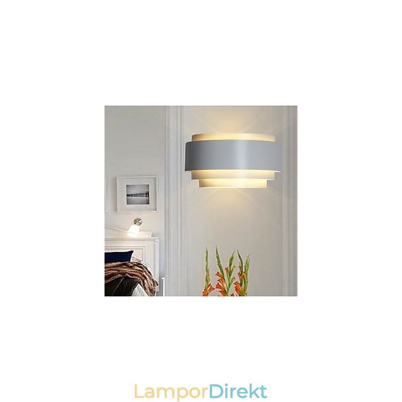 Vägglampetter Mini Style Modern Contemporary Metal