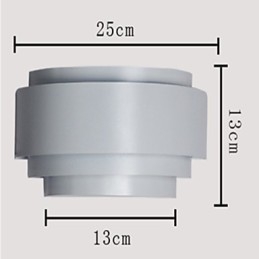 Vägglampetter Mini Style Modern Contemporary Metal
