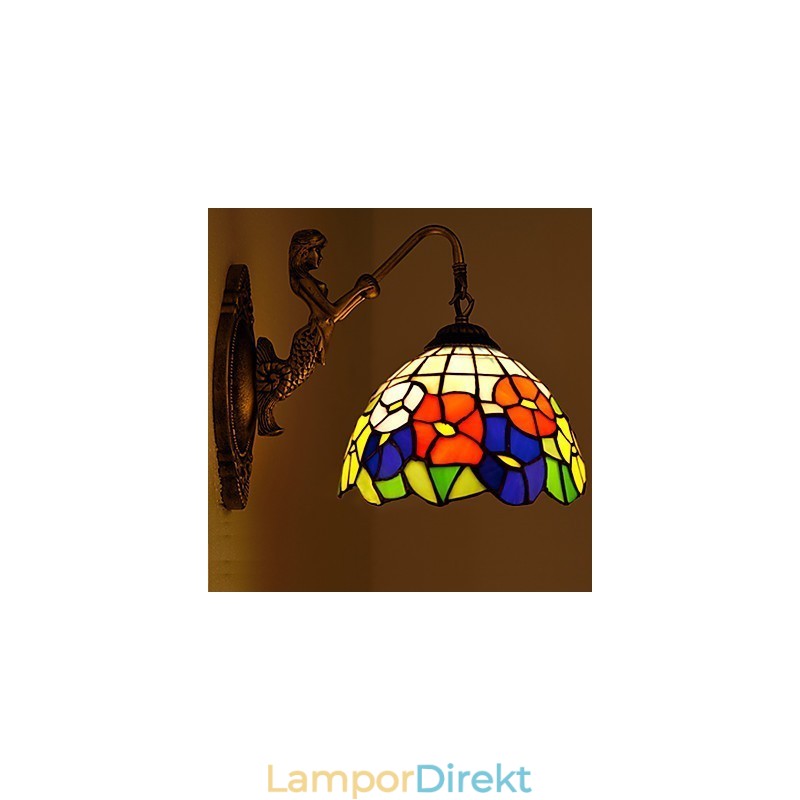 Europeiska Kontrakterade Landsbygdens Kreativa Smidesjärn Vägglampa Lampor