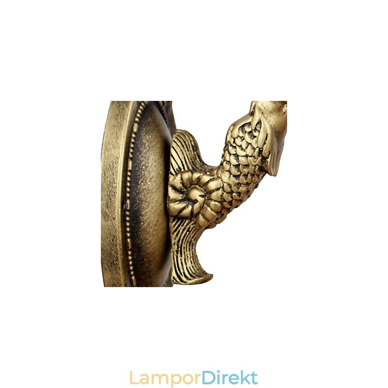 Europeiska Kontrakterade Landsbygdens Kreativa Smidesjärn Vägglampa Lampor