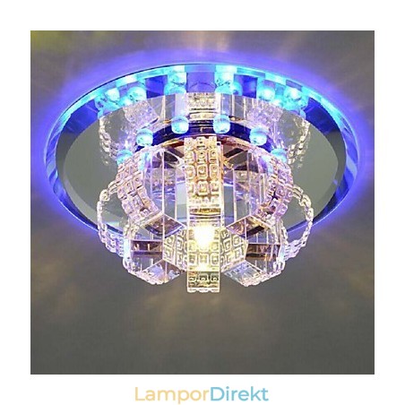 Kristall Taklampa Spotlight Smd 3W Creative Lamp Absorbera Kupolljus Kristall Taklampa Spotlight Smd 3W Creative Lamp Absorbera Kupolljus