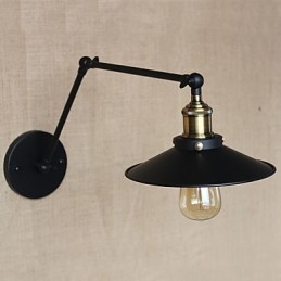 Kreativ Nostalgisk Retro Lång Arm Av Industriell Typ Vikbar Infällbar Vägg