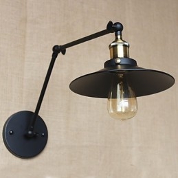 Kreativ Nostalgisk Retro Lång Arm Av Industriell Typ Vikbar Infällbar Vägg