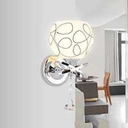 Enkel Gavel Vägglampa Vägglampa På Huvudet På En Säng Vardagsrummet Sovrummet