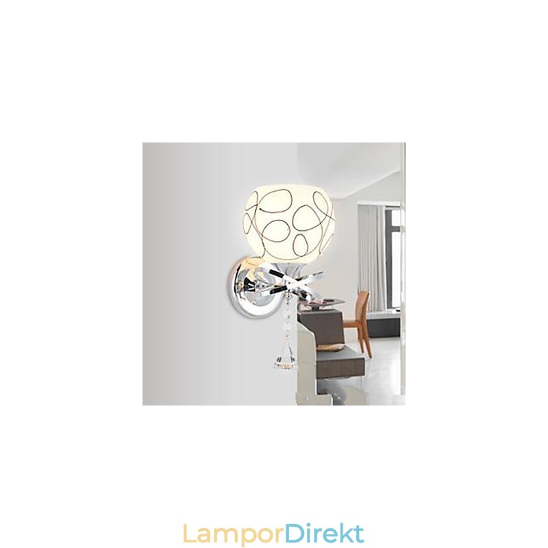 Enkel Gavel Vägglampa Vägglampa På Huvudet På En Säng Vardagsrummet Sovrummet