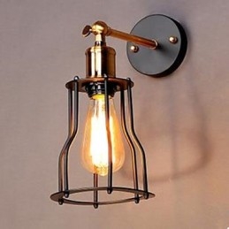 Litteratur Och Konstkaraktär Designer Järnram Vägglampa