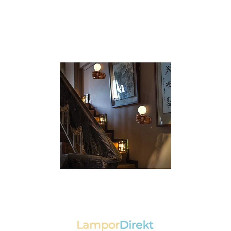 European Wall Right Hand Creative Retro Fist Vägglampa Lights