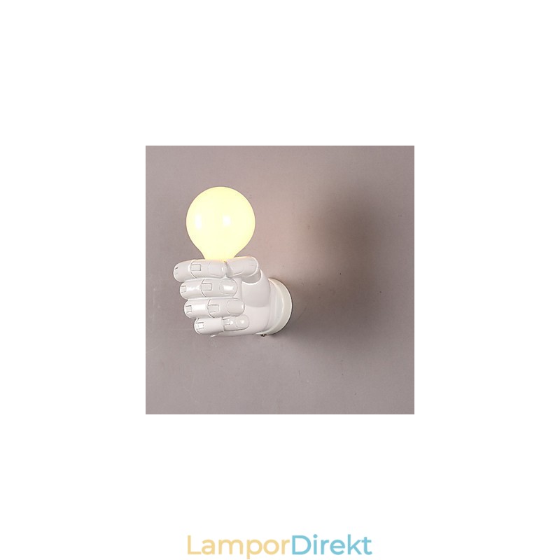 European Wall Right Hand Creative Retro Fist Vägglampa Lights
