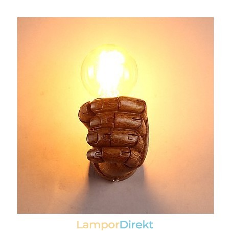European Wall Creative Retro Fist Vägglampa Lights European Wall Creative Retro Fist Vägglampa Lights