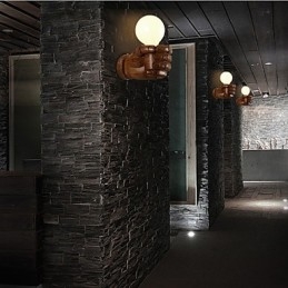 European Wall Creative Retro Fist Vägglampa Lights