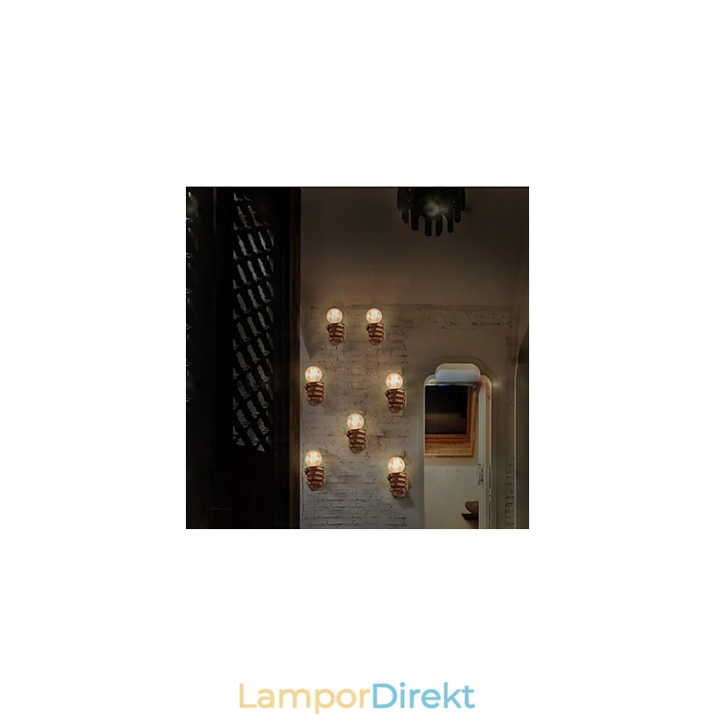 European Wall Creative Retro Fist Vägglampa Lights