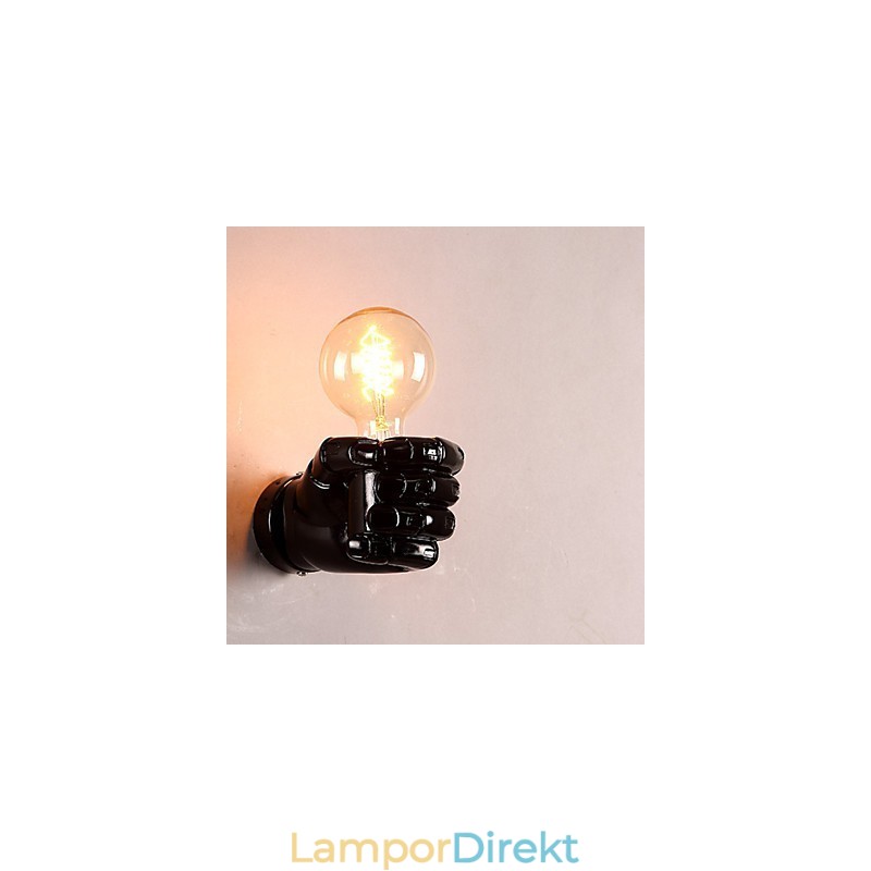 European Wall Creative Retro Fist Vägglampa Lights