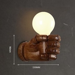 European Wall Creative Retro Fist Vägglampa Lights