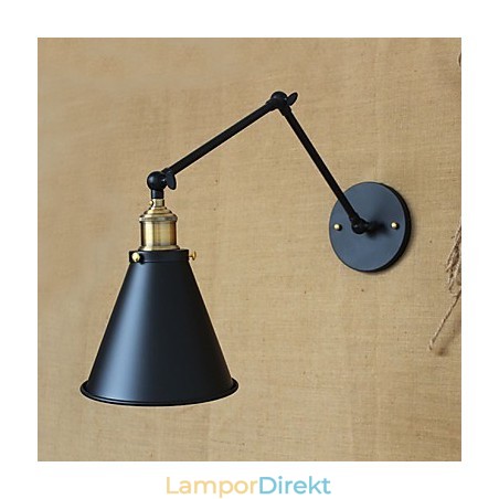 Amerikansk Lantlig Pastoral Stil Minimalistisk Dubbelsäng Långarmad Vägglampa Gångkanal, Lageringång Amerikansk Lantlig Pastoral Stil Minimalistisk Dubbelsäng Långarmad Vägglampa Gångkanal, Lageringång