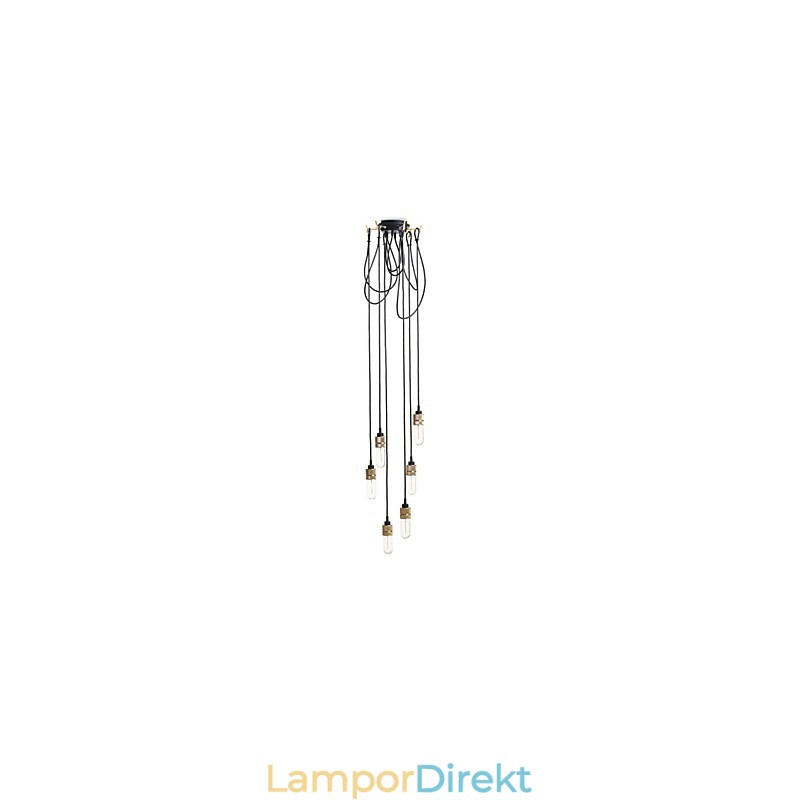 Country Gold Metal Flush Mount