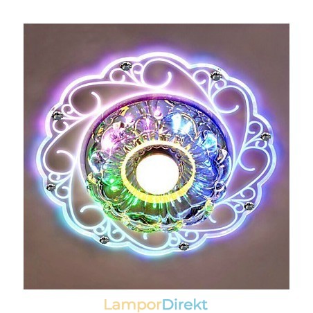 Kristall Taklampa Spotlight Smd 3W Creative Lamp Rör Ljus Färgglad Färg Kupolljus Kristall Taklampa Spotlight Smd 3W Creative Lamp Rör Ljus Färgglad Färg Kupolljus