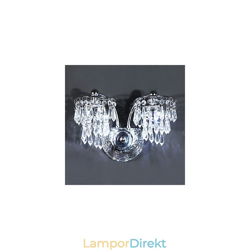 Crystal Wall Sconces Modern Contemporary Metal