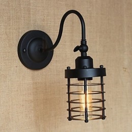 Amerikansk Country Minimalistisk Mattsvart Dekoration Väggkonst