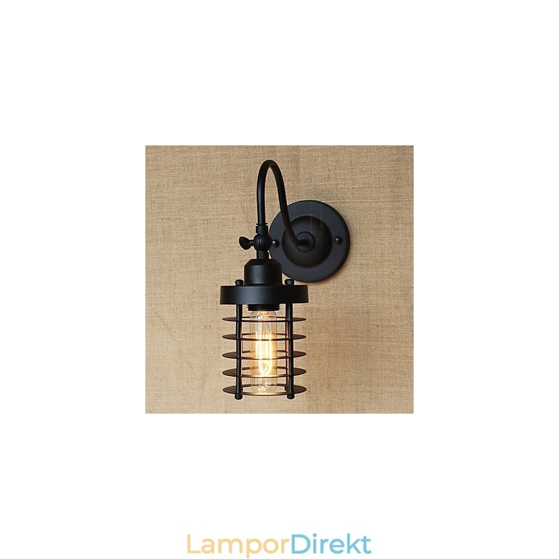 Amerikansk Country Minimalistisk Mattsvart Dekoration Väggkonst