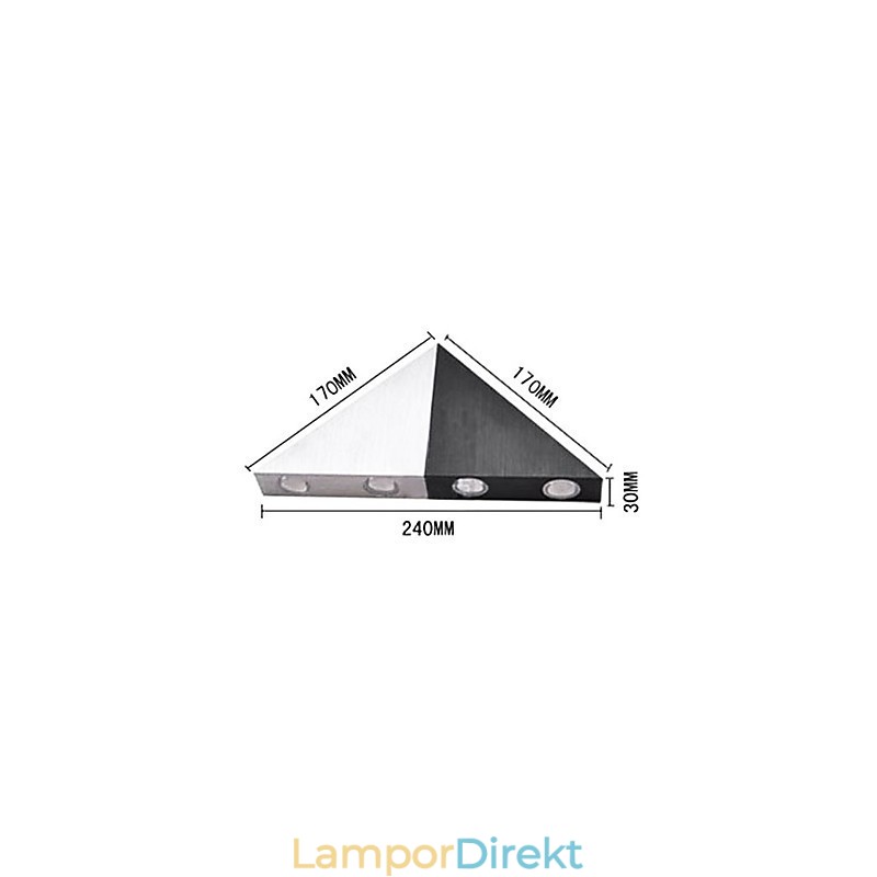 Flush Mount Vägglampor Modern Contemporary Metal