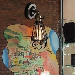 American Country Loft Återställer Ancient Ways Vägglampa Smidesjärn Vägglampa Light
