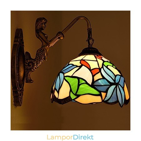 Europeiska Kontrakterade Landsbygdens Kreativa Smidesjärn Vägglampa Glas Ljus Europeiska Kontrakterade Landsbygdens Kreativa Smidesjärn Vägglampa Glas Ljus
