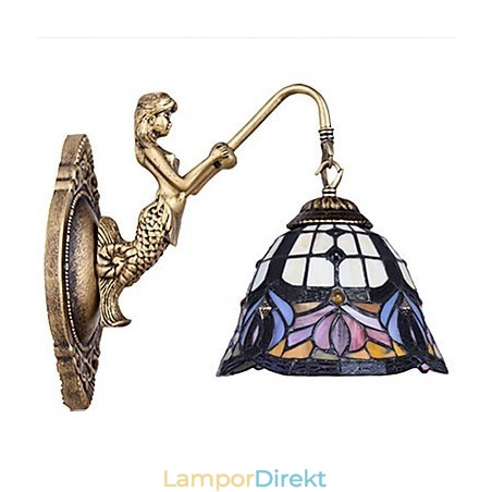 Europeiska Kontrakterade Landsbygdens Kreativa Smidesjärn Vägglampa Glas Ljus Europeiska Kontrakterade Landsbygdens Kreativa Smidesjärn Vägglampa Glas Ljus