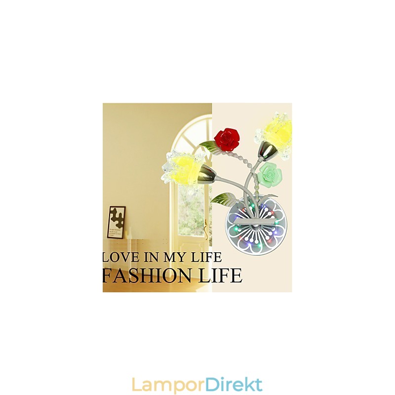 Kreativa Samtida Och Kontrakterade Kreativa Kristallvägglampor