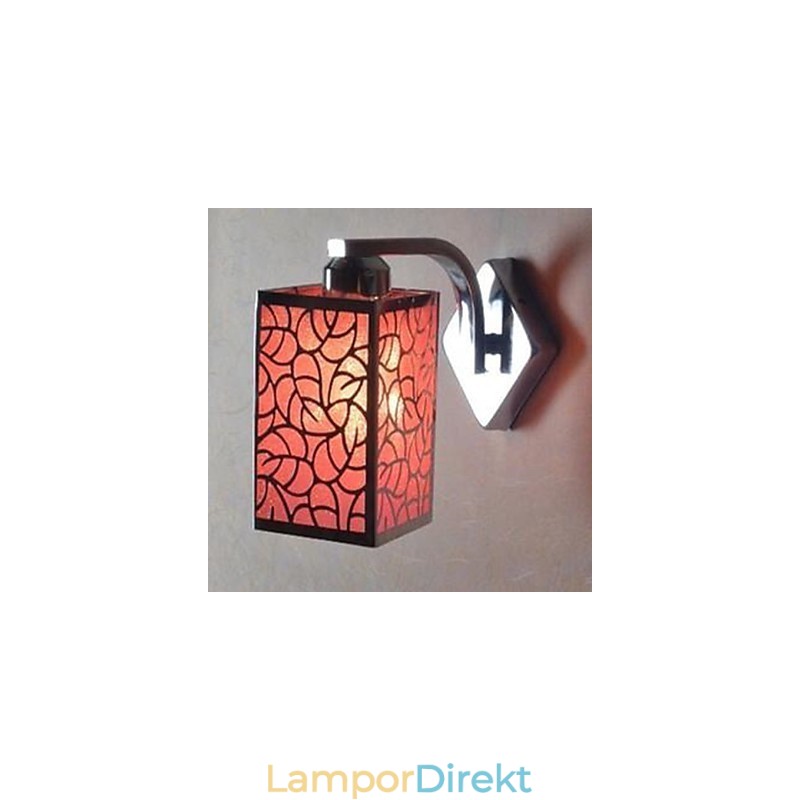 Vägglampa Med Enkel Ände