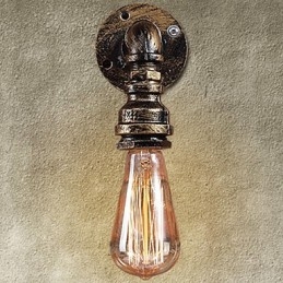 Vägglampetter Loft Traditionell Klassisk Metall