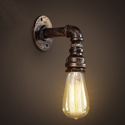 Vägglampetter Loft Traditionell Klassisk Metall