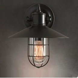 Vardagsrum Vägglampa Lagerindustri Lantlig Korridor Bar Dekoration Av Huvudet På En Säng Vägglampa