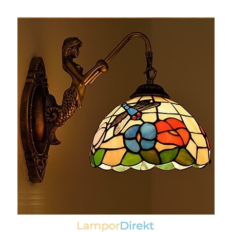 Europeiska Kontrakterade Landsbygdens Kreativa Smidesjärn Vägglampa Glas Ljus Europeiska Kontrakterade Landsbygdens Kreativa Smidesjärn Vägglampa Glas Ljus