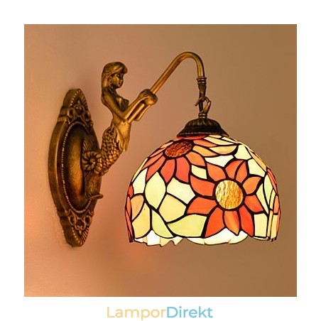 Christmas European Contracted Rural Creative Smidesjärn Vägglampa Lights