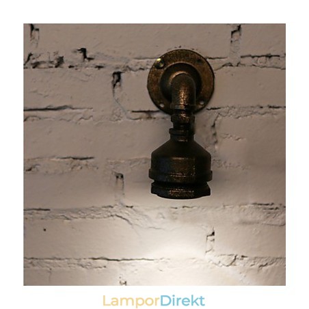 Loft Järn Vattenrör Lampa Vägglampa Industriell Vintage Vägglampor För Hembelysning Inomhus Loft Järn Vattenrör Lampa Vägglampa Industriell Vintage Vägglampor För Hembelysning Inomhus