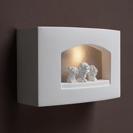 Samtida Och Kontrakterade Kreativa Sovrum Gips Vägglampa Vägglampa Lampor