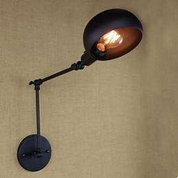 Lång Arm Dubbel Festival Återställer Gamla Sätt Smidesjärn Vägglampa Personlighet