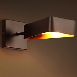 Smidesjärn Creative Loft Industriell Vindrestaurering Antika Sätt Vägglampa Lights
