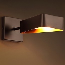 Smidesjärn Creative Loft Industriell Vindrestaurering Antika Sätt Vägglampa Lights