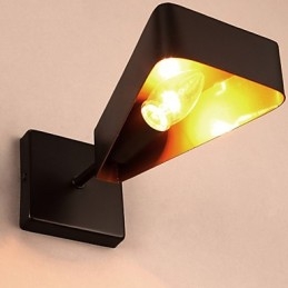 Smidesjärn Creative Loft Industriell Vindrestaurering Antika Sätt Vägglampa Lights