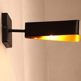 Smidesjärn Creative Loft Industriell Vindrestaurering Antika Sätt Vägglampa Lights