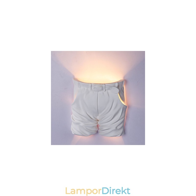 Samtida Och Kontrakterade Kreativa Barnrumsbyxor Gips Vägglampa Ljus
